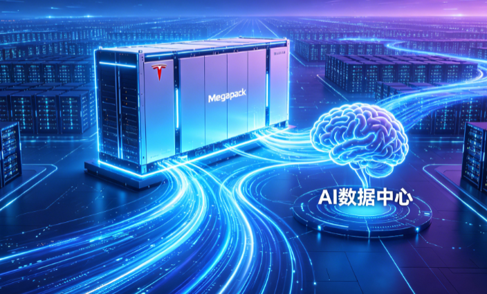 AI 数据中心催生储能需求！特斯拉 Megapack 拿到大额订单，对比 FSD 与 Robotaxi 发展前景